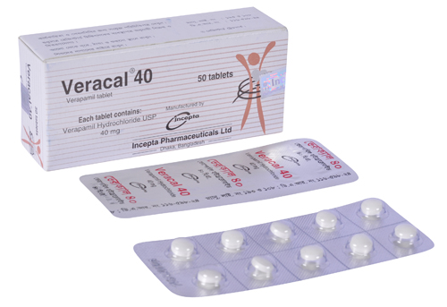 Picture of Veracal 40 Tablet
